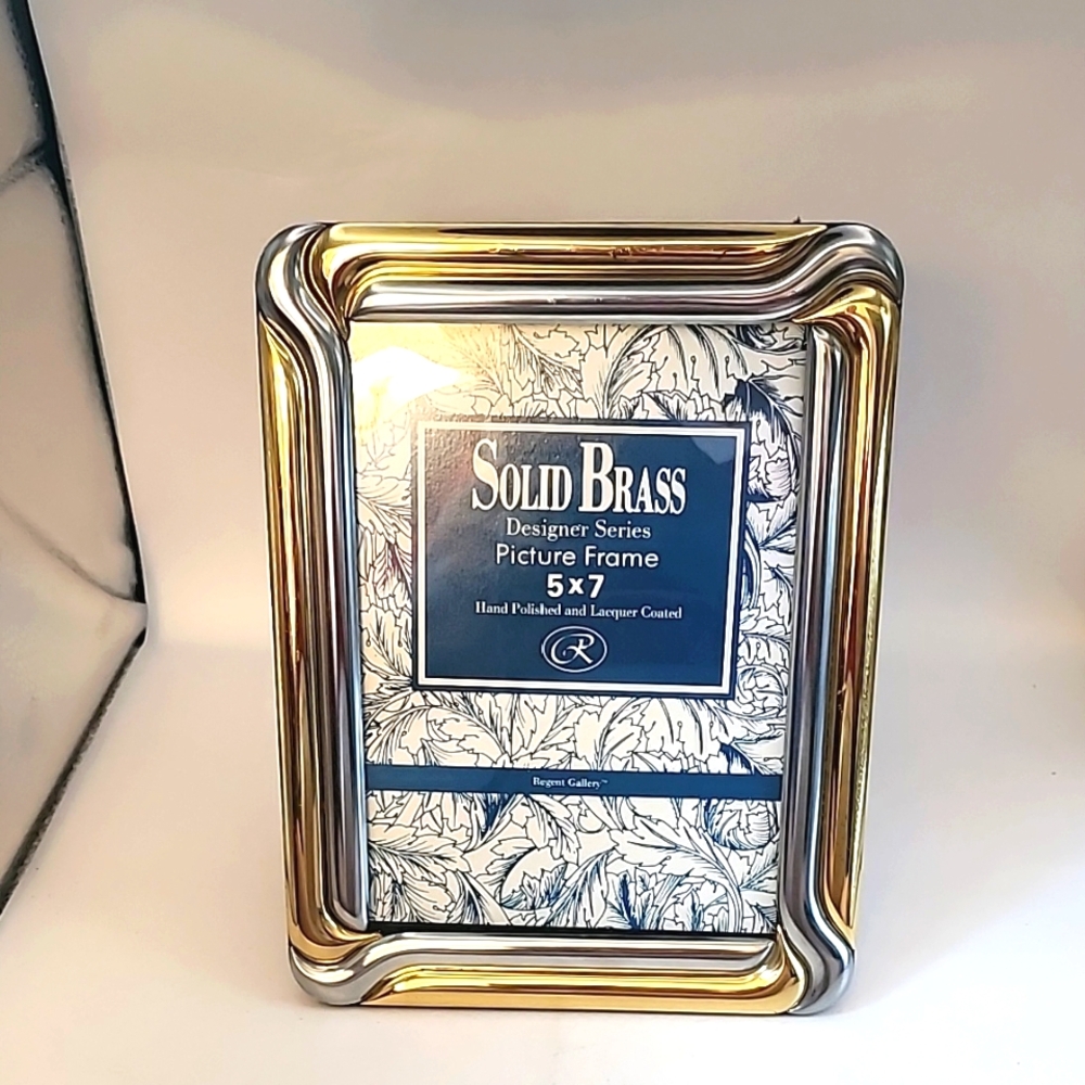Regent Gallery Solid Brass Frame 5X7